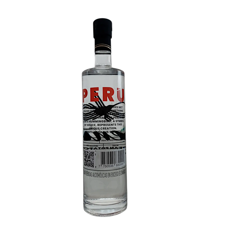 Vodka Qente artesanal botella 750ml