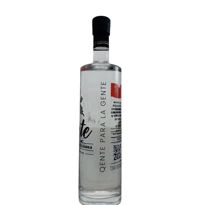 Vodka Qente artesanal caja 6x750ml